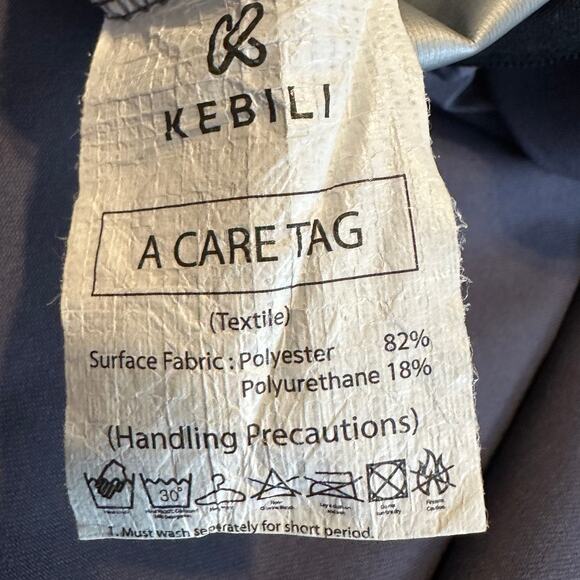 KEBILI Sauna Top Womens Medium Antimicrobial Weight Loss Gym Fitness Exercise - Picture 7 of 7